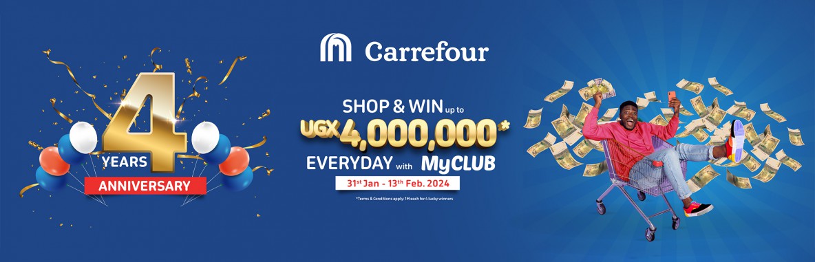 Carrefour 4 years anniversary